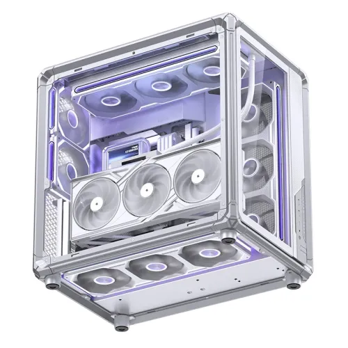 Case PC JONSBO X400 White – ATX Mid Tower| VGA 427mm| AIO 360mm
